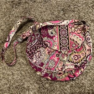 Vera Bradley hobo bag pink purple